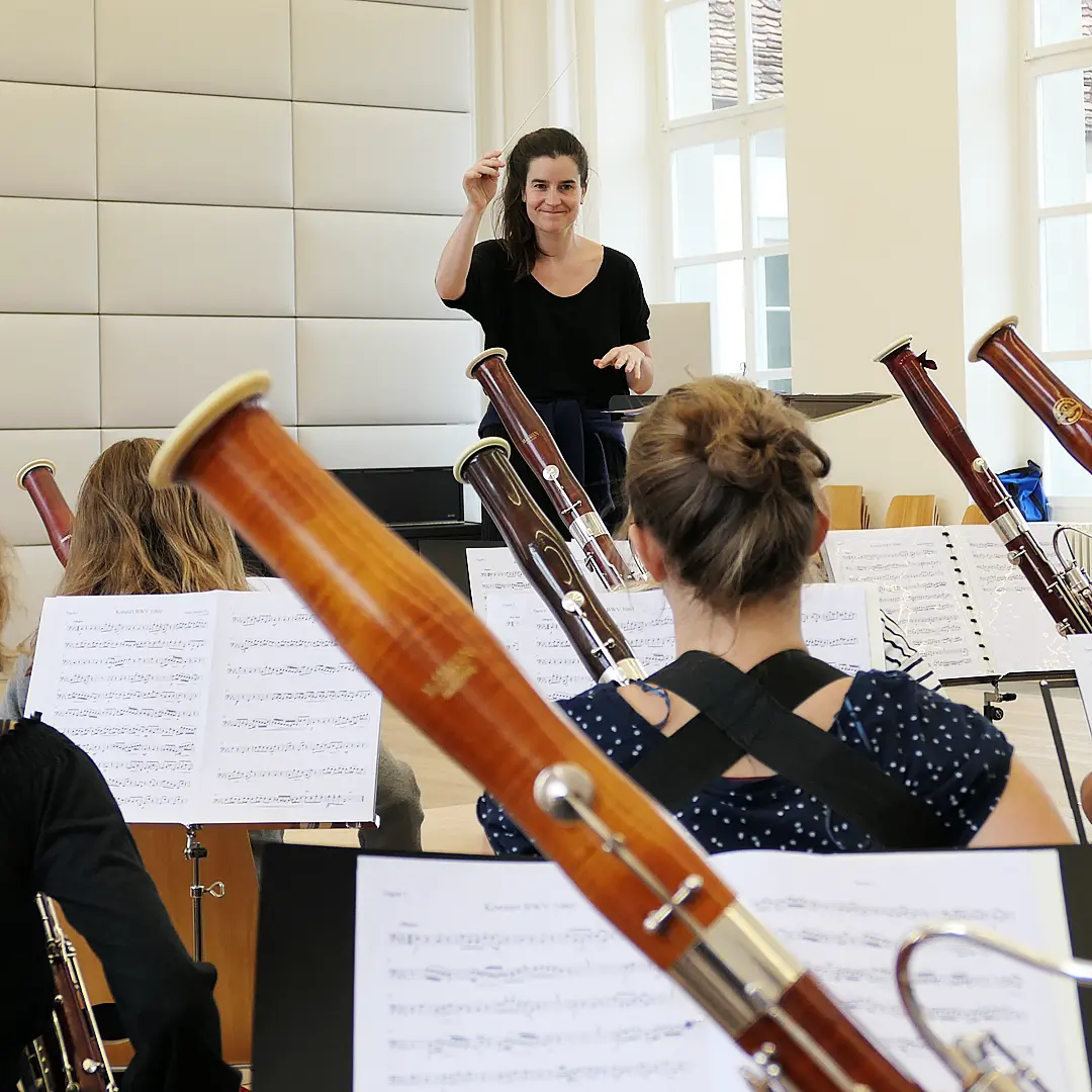 Fagottiade: ein dreitägiges Treffen von Fagottspieler:innen, Laien und Profis, die unter professioneller Leitung mehrstimmige Fagottliteratur einstudieren – fagottiade.ch